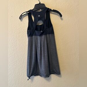 Lululemon Power Technique Tank Top Size 4 Racerback Built In Shelf Bra Yoga